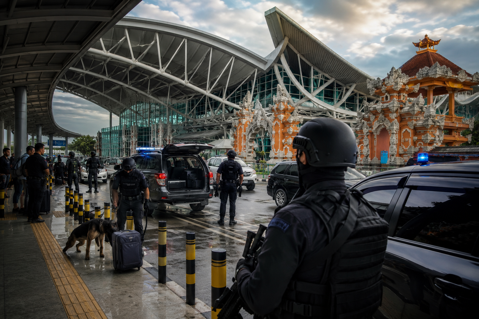 Bandara Ngurah Rai Ancaman Bom