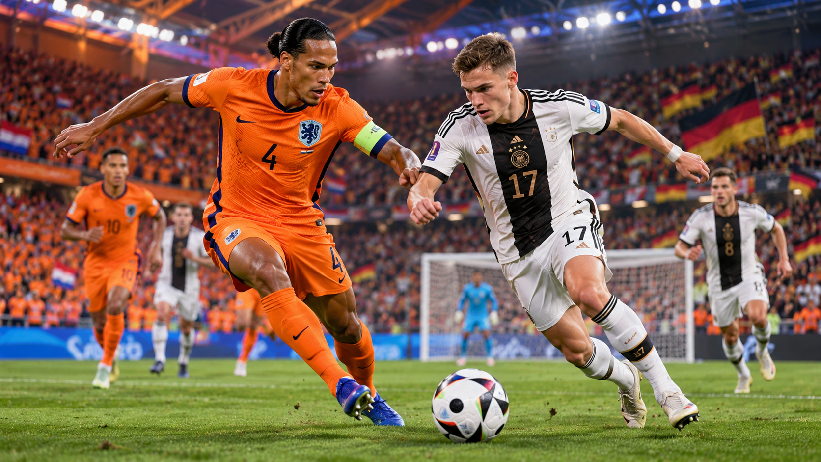 Hasil Pertandingan Belanda Vs Jerman