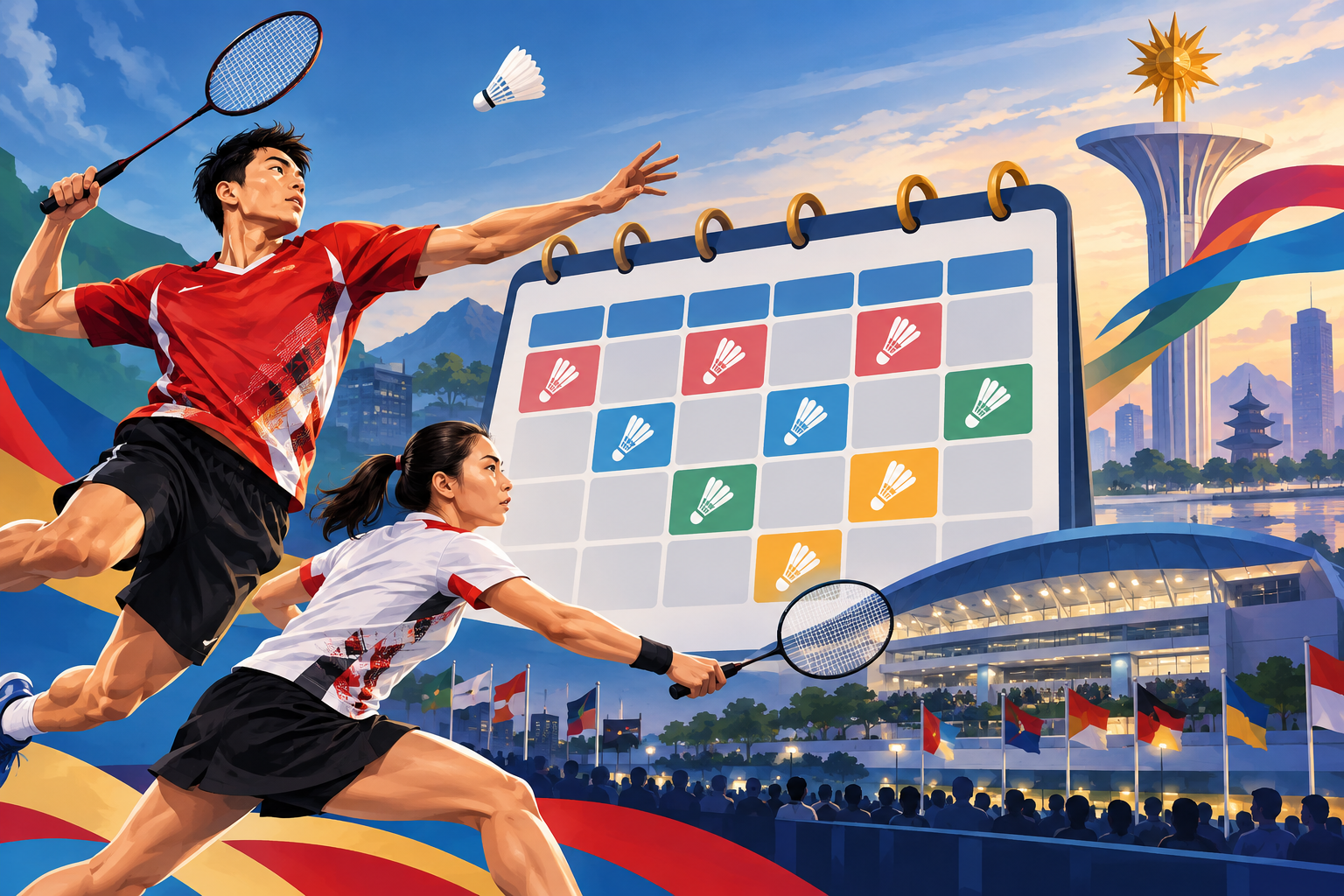Jadwal Badminton Asian Games 2026