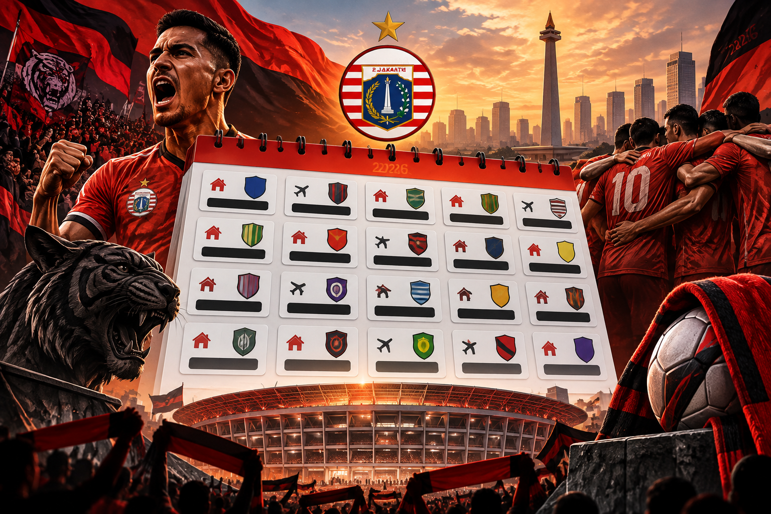 Jadwal Pertandingan Persija Jakarta 2026