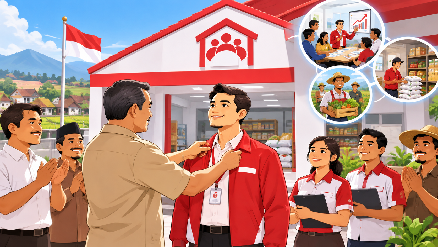 Penempatan Manajer Koperasi Merah Putih