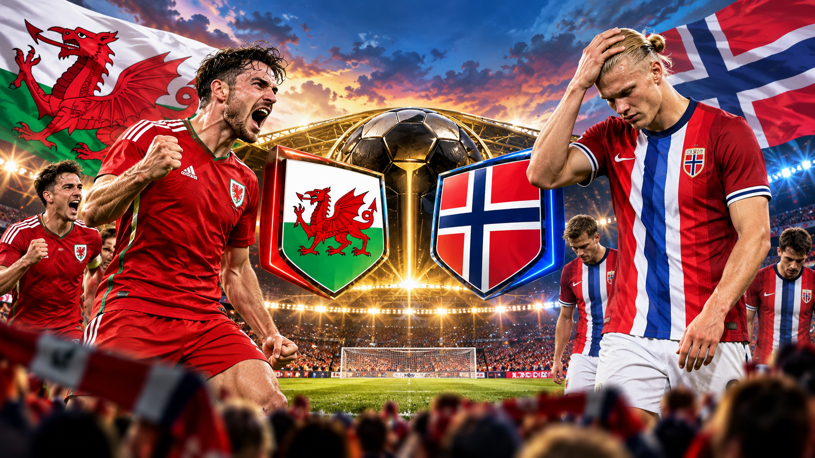 Hasil Pertandingan Wales Vs Norwegia