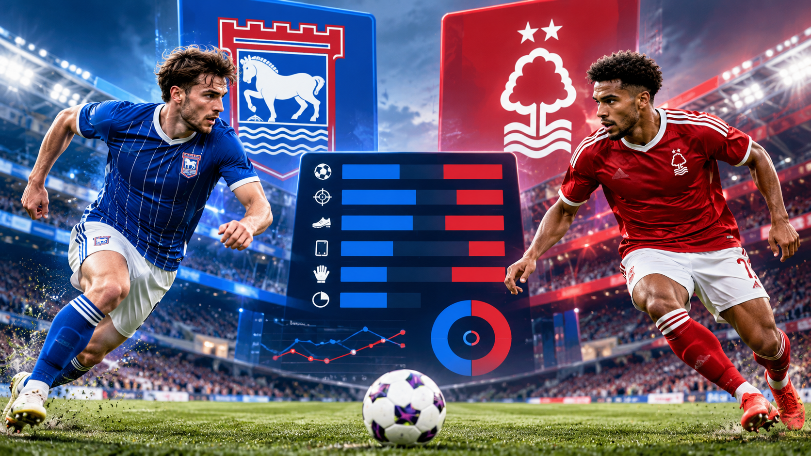 Statistik Ipswich Vs Nottingham Forest